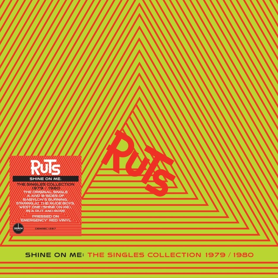 Ruts - Shine On Me: The Singles Collection 1979-1980 140 Gramm, Red Vinyl, LP
