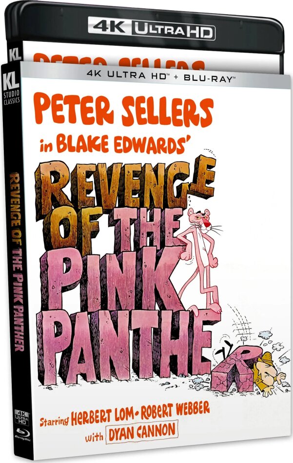 Revenge Of The Pink Panther (1978) Flip cover, 4K Ultra HD + Blu-ray