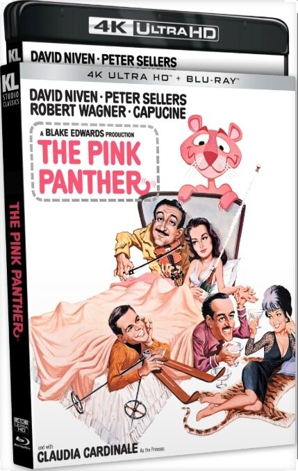 The Pink Panther (1963) Flip cover, 4K Ultra HD + Blu-ray