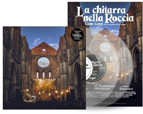 Lucio Corsi - La Chitarra Nella Roccia - Dal Vivo All'abbazia Di San Galgano Special Edition, Crystal Clear Vinyl, 2 LPs