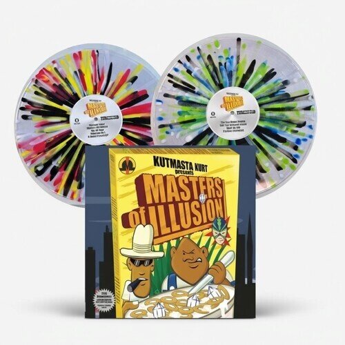 Kutmasta Kurt - Presents Masters Of Illusion 2025 Reissue, Threshold Records, Édition 25ème Anniversaire, Édition Limitée, Splatter Vinyl, 2 LP