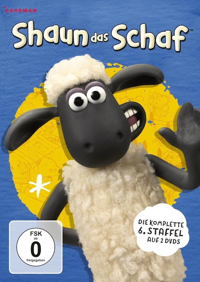 Shaun das Schaf - Staffel 6 Neuauflage, 2 DVDs