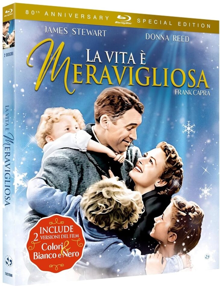 La vita è meravigliosa (1946) 80th Anniversary Edition, Special Edition, 2 Blu-rays
