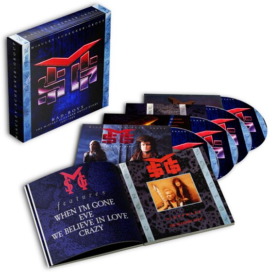 MSG (McAuley Schenker Group) - Bad Boys: The Mcauley Schenker Group Story 1987-1992 4 CDs