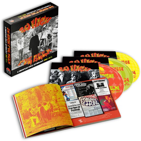 Various Artists - So High I've Been: A European Rock Anthology 1967-1973 3 CDs