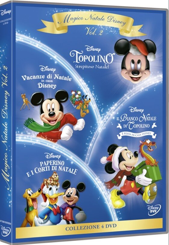 Magico Natale Disney - Vol. 2 Neuauflage, 4 DVDs