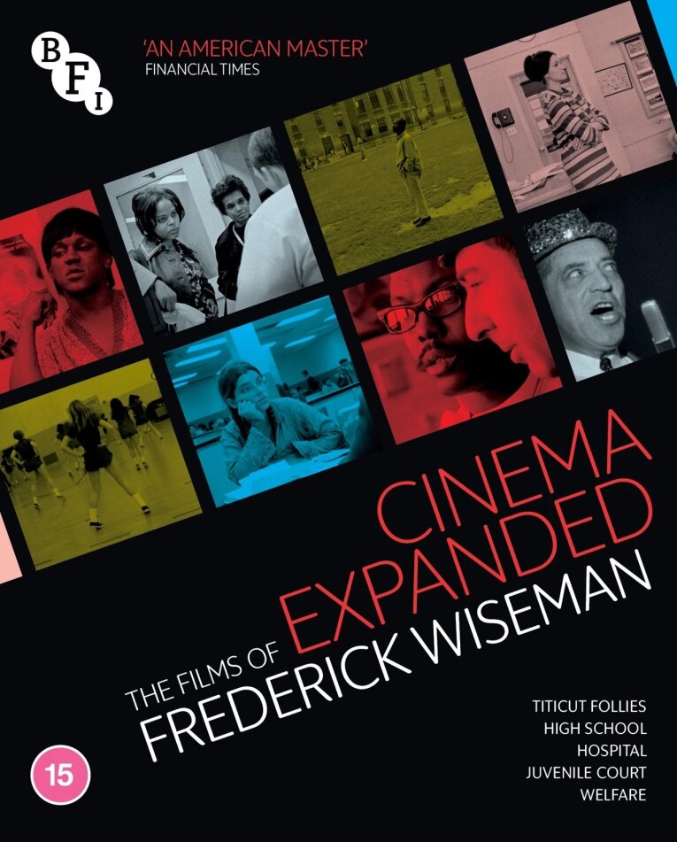 Cinema Expanded - The films of Frederick Wiseman 3 Blu-rays