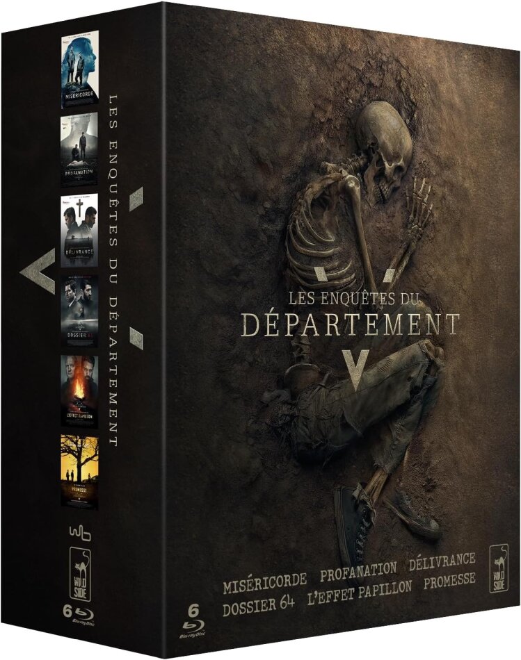 Les Enquêtes du Département V - Miséricorde / Profanation / Délivrance / Dossier 64 / L'effet papillon / Promesse 6 Blu-rays