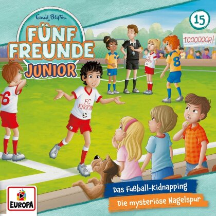 F&uuml;nf Freunde Junior - Folge 15: Das Fu&szlig;ball-Kidnapping/Die mysteri&ouml;se Nagelspur