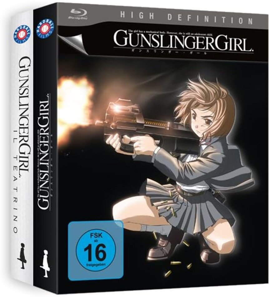 Gunslinger Girl - Staffel 1 & 2 Bundle, Gesamtausgabe, 4 Blu-rays