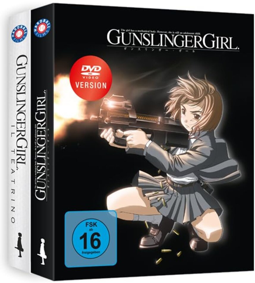 Gunslinger Girl - Staffel 1 & 2 Bundle, Gesamtausgabe, 4 DVDs