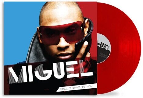 Miguel - All I Want Is You 2025 Reissue, Sony, Opaque Red Vinyl, LP