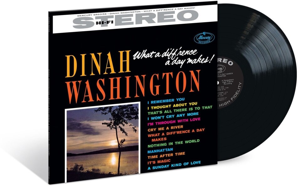 Dinah Washington - What A Diff'rence A Day Makes 2026 Reissue, Verve Vault Series, LP