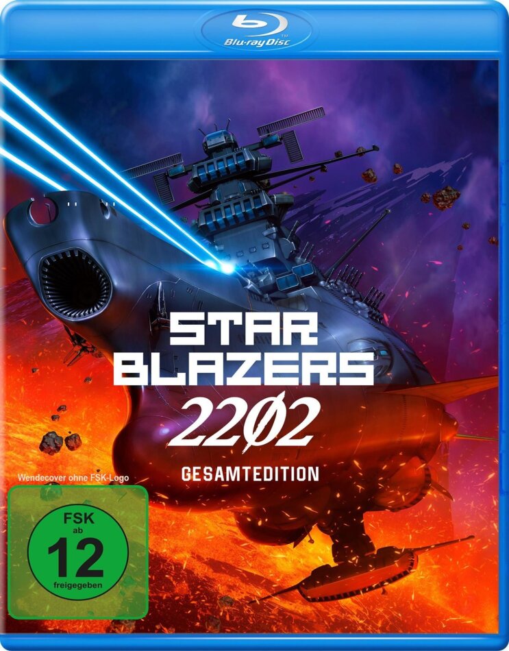 Star Blazers 2202 - Space Battleship Yamato - Staffel 1 Gesamtedition, 5 Blu-rays