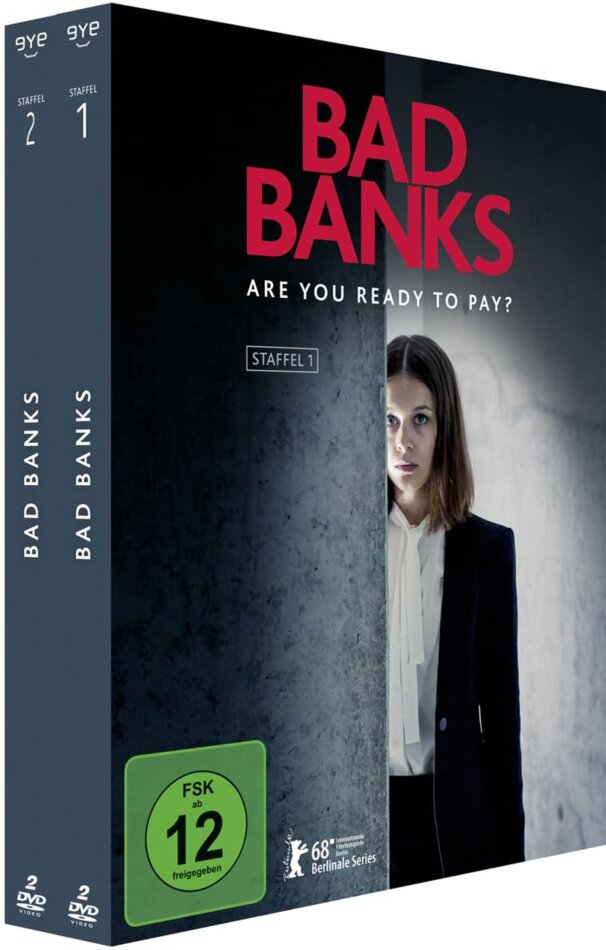 Bad Banks - Staffel 1 & 2 Bundle, 4 DVDs