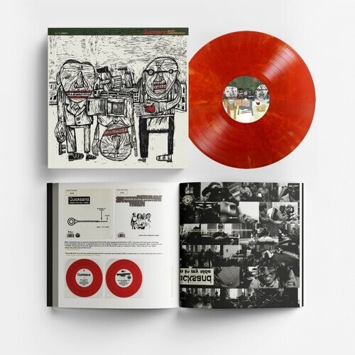 Quicksand (Walter Schreifels) - Manic Compression 2026 Reissue, Iodine Recordings, Deluxe Edition, Red Vinyl, LP + Buch