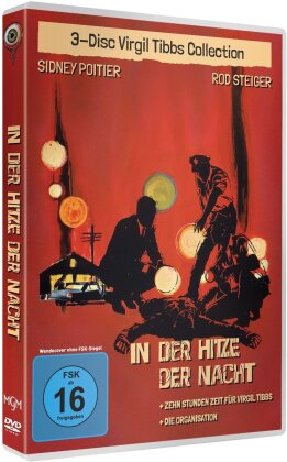 In der Hitze der Nacht / Zehn Stunden Zeit f&uuml;r Virgil Tibbs / Die Organisation - Virgil Tibbs Collection (3 DVDs)