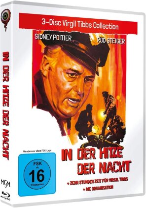 In der Hitze der Nacht / Zehn Stunden Zeit f&uuml;r Virgil Tibbs / Die Organisation - Virgil Tibbs Collection (3 Blu-rays)