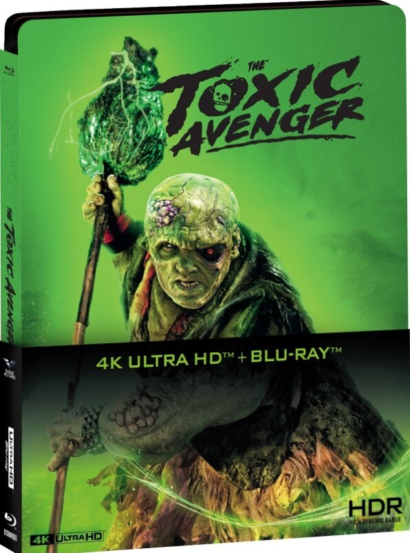 The Toxic Avenger (2023) Limited Edition, Steelbook, 4K Ultra HD + Blu-ray