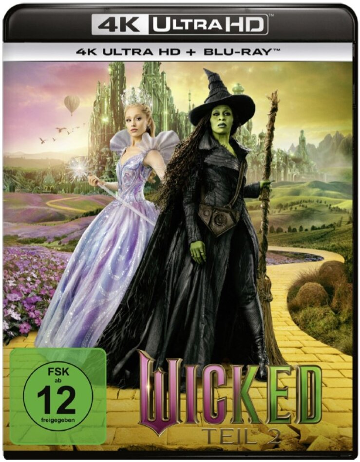 Wicked: Part 2 - For Good (2025) 4K Ultra HD + Blu-ray