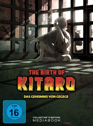 The Birth of Kitaro: Das Geheimnis von GeGeGe (2023) (Cover B, Limited Collector's Edition, Mediabook, Blu-ray + DVD)
