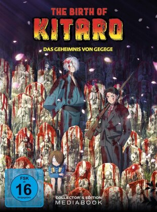 The Birth of Kitaro: Das Geheimnis von GeGeGe (2023) (Cover A, Limited Collector's Edition, Mediabook, Blu-ray + DVD)