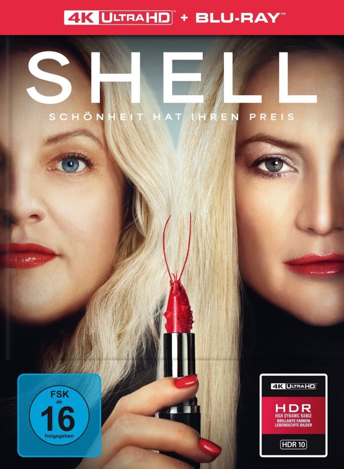 Shell - Schönheit hat ihren Preis (2024) Limited Edition, Mediabook, 4K Ultra HD + Blu-ray