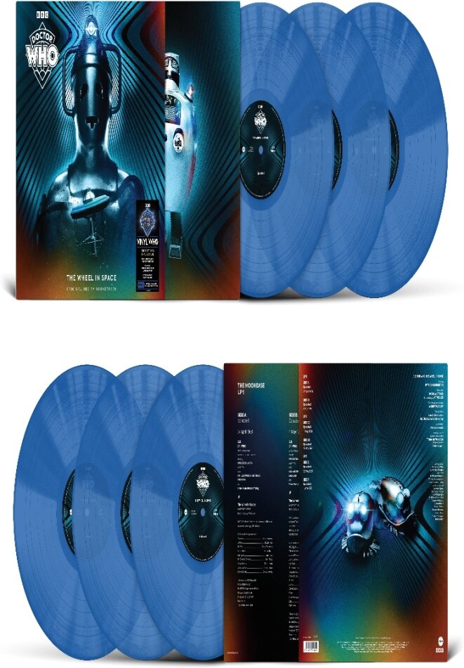 Doctor Who: Wheel In Space - OST Blue Vinyl, 3 LP