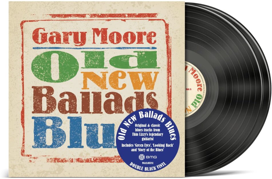 Gary Moore - Old New Ballads Blues 2026 Reissue, BMG Rights Management, 2 LPs