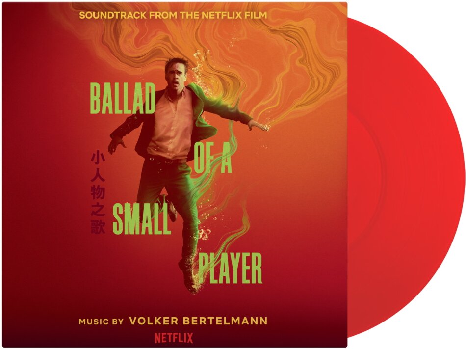 Volker Bertelmann (Hauschka) - Ballad Of A Small Player - OST Music On Vinyl, Red Vinyl, LP