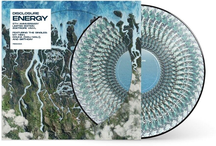 Disclosure - Energy 2026 Reissue, Capitol, 5th Anniversary Edition, Limited Edition, Zoetrope Vinyl, LP