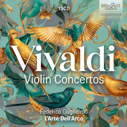 Antonio Vivaldi (1678-1741), Federico Guglielmo & L'Arte Dell'Arco - Violin Concertos (13 CDs)