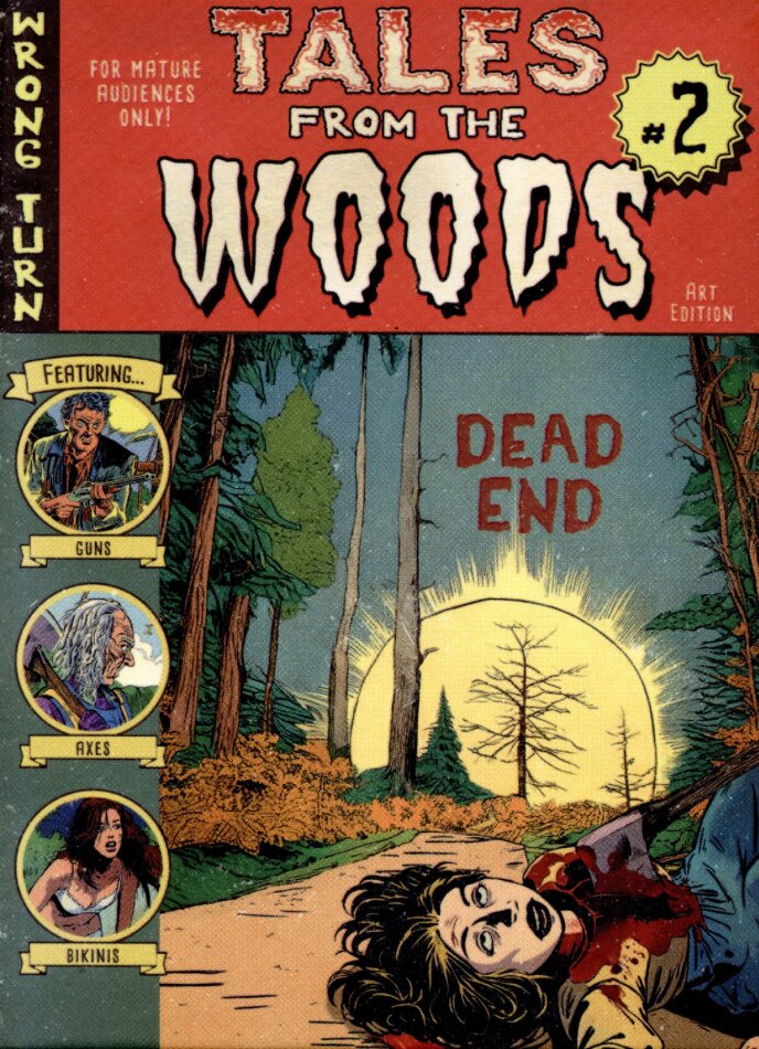 Wrong Turn 2: Dead End (2007) Cover D, Tales from the Woods, Limited Edition, Mediabook, Uncut, 4K Ultra HD + Blu-ray