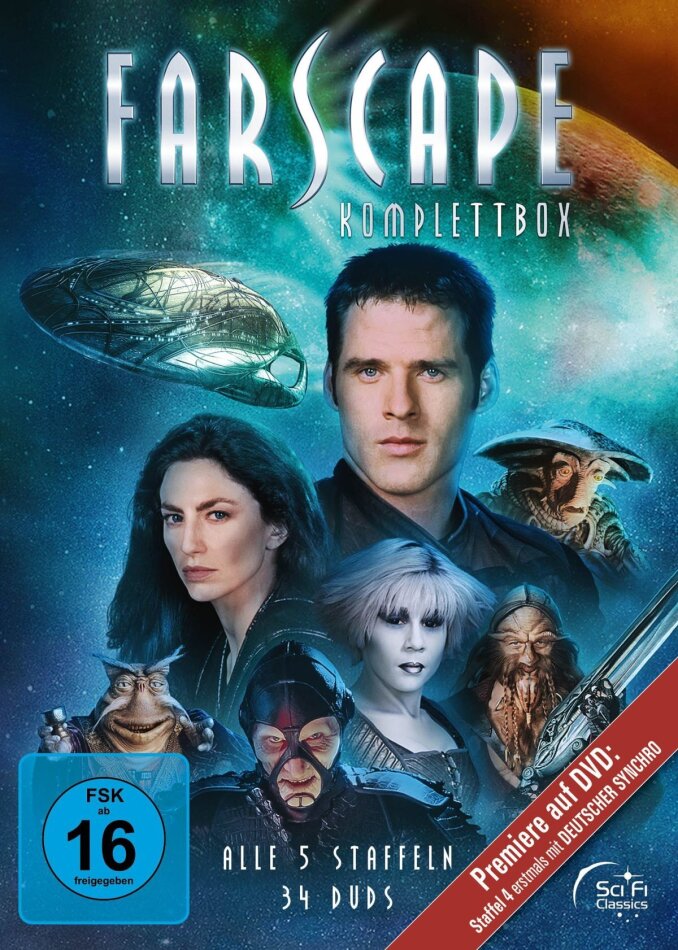 Farscape - Verschollen im All - Komplette Serie - Staffeln 1-5 34 DVDs