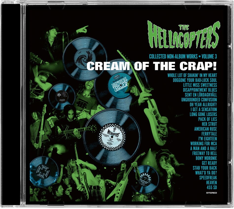 The Hellacopters - Cream Of The Crap! Collected Non-Album Works Vol. 3 incl. Poster, incl. Poster Booklet