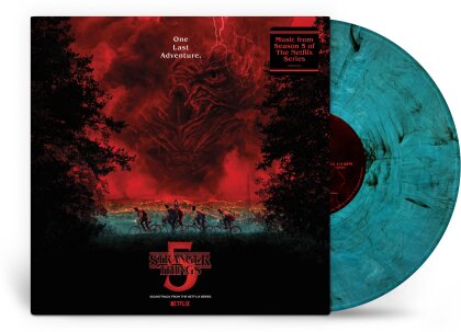 Stranger Things 5 (Soundtrack From The Netflix Series) (Indie Exclusive, Limited Edition, Sea Blue Smoke Vinyl, LP)