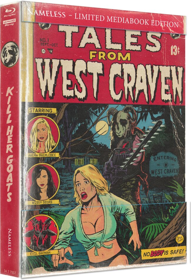 Kill her Goats (2023) Cover B, Wattiert, Tales from West Craven, Limited Edition, Mediabook, 4K Ultra HD + Blu-ray