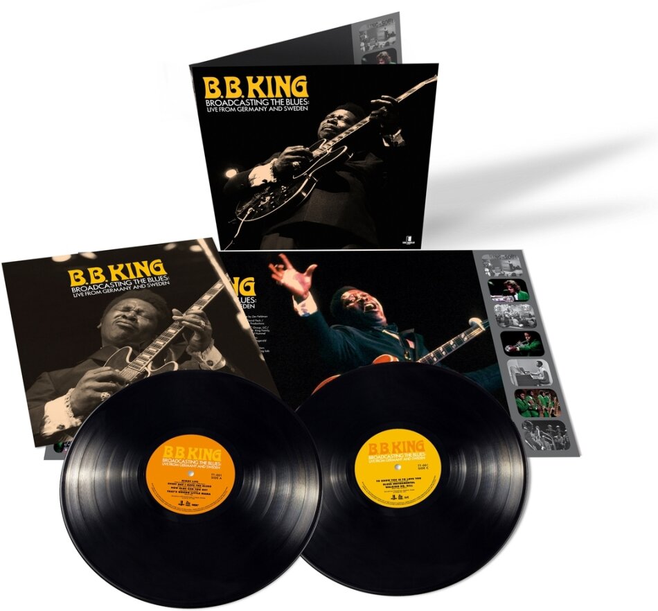 B.B. King - Broadcasting The Blues: Live Germany and Sweden 2 LPs