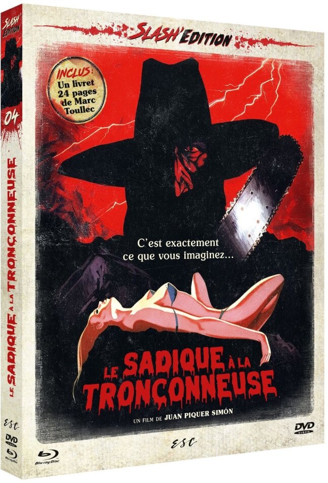 Sadique a la tronconneuse (1982) Slash Edition, Limited Edition, Blu-ray + DVD