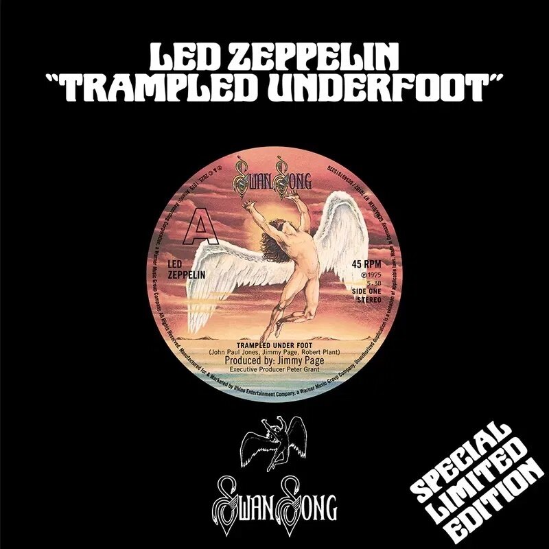 Led Zeppelin - Trampled Under Foot RSD Black Friday 2025, Rhino, 7" Single
