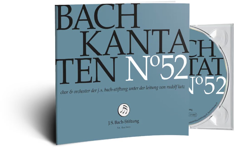 Chor & Orchester der J.S. Bach-Stiftung, Johann Sebastian Bach (1685-1750) & Rudolf Lutz - Bach Kantaten No. 52