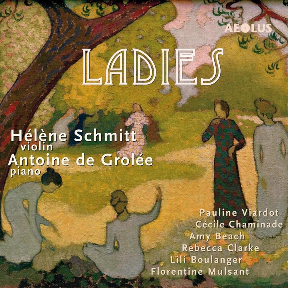 Amy Beach (1867-1944), Pauline Viardot (1821-1910), Lili Boulanger (1893-1918), Florentine Mulsant (*1962), … - Ladies