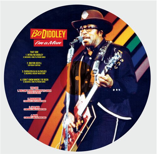 Bo Diddley - I'm A Man - Live 84 Cleopatra Blues, 2026 Reissue, Limited Edition, Picture Disc, LP