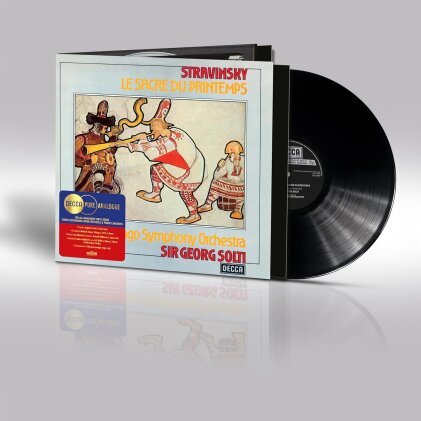 Igor Strawinsky (1882-1971), Sir Georg Solti & Chicago Symphony Orchestra (CSO) - Le Sacre Du Printemps (2026 Reissue, Decca Pure Analogue, LP)