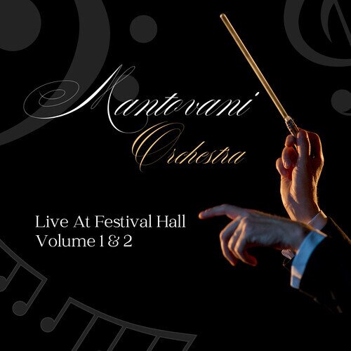 Mantovani Orchestra - Live At Fest Hall Vol 1 & 2 2025 Reissue, CD-R, Manufactured On Demand, 2 CDs