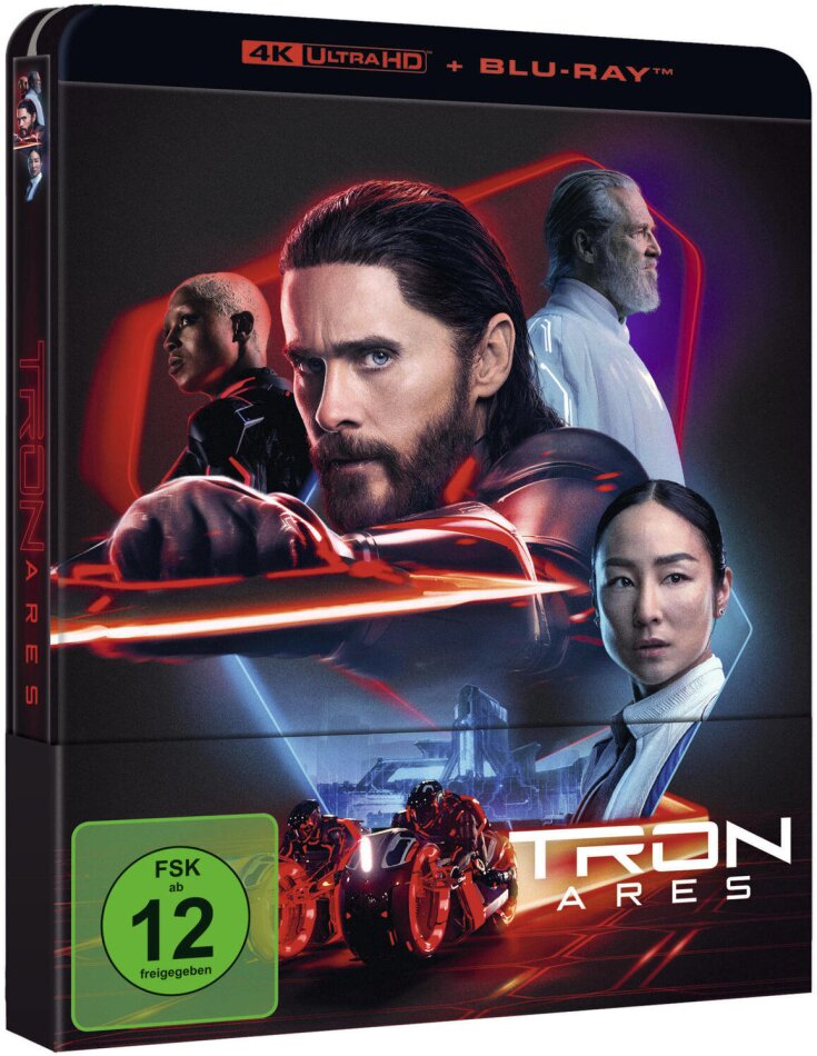 Tron: Ares (2025) Limited Edition, Steelbook, 4K Ultra HD + Blu-ray