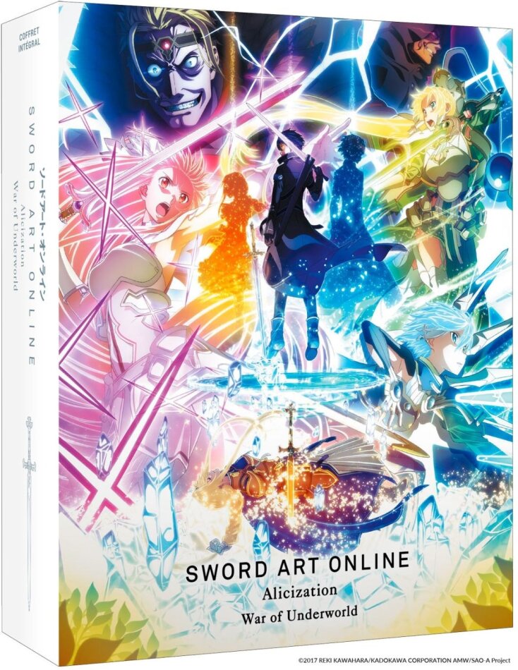Sword Art Online - Alicization - War of Underworld 4 DVDs
