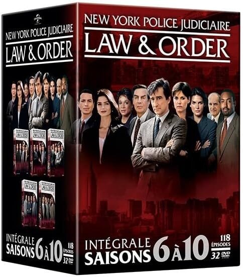 Law & Order - New York Police Judiciaire - Saisons 6 à 10 32 DVD