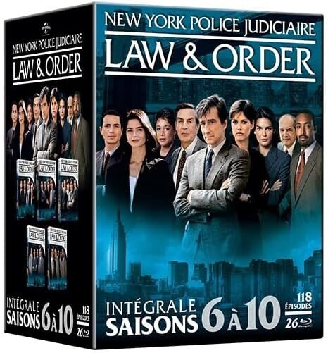 Law & Order - New York Police Judiciaire - Saisons 6 à 10 26 Blu-ray