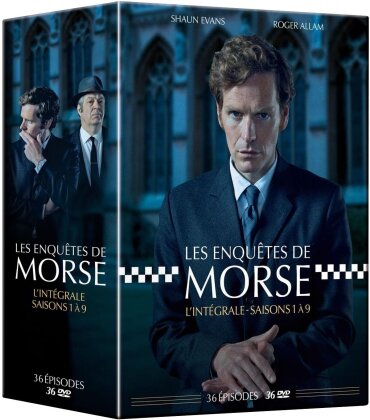 Les Enqu&ecirc;tes de Morse - L'int&eacute;grale - Saisons 1 &agrave; 9 (36 DVD)